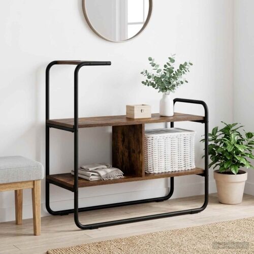 Konzolna stolica Dimljeni hrast 80 x 35 x 75 cm - Dimljeni hrast Cijena