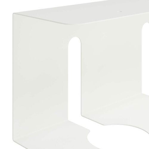 Pohranite kablove ispod stola 2 kom. Bijela 43 x 12 x 10 cm - Bijela Cijena