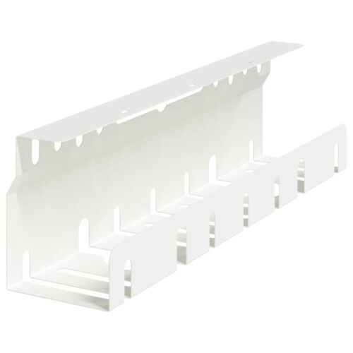 Pohranite kablove ispod stola 2 kom. Bijela 43 x 9 x 11 cm - Bijela Cijena