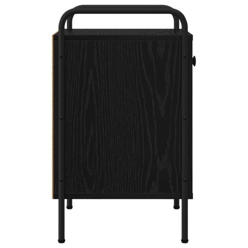Noćni ormar Crni hrast 35 x 36,5 x 61 cm Konstruirano drvo - Crni hrast 1 Cijena