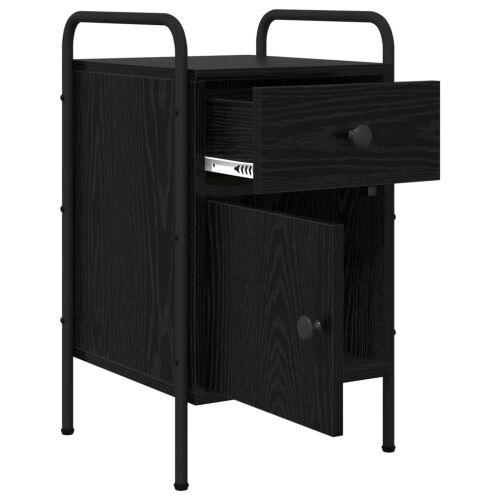 Noćni ormar Crni hrast 35 x 36,5 x 61 cm Konstruirano drvo - Crni hrast 1 Cijena