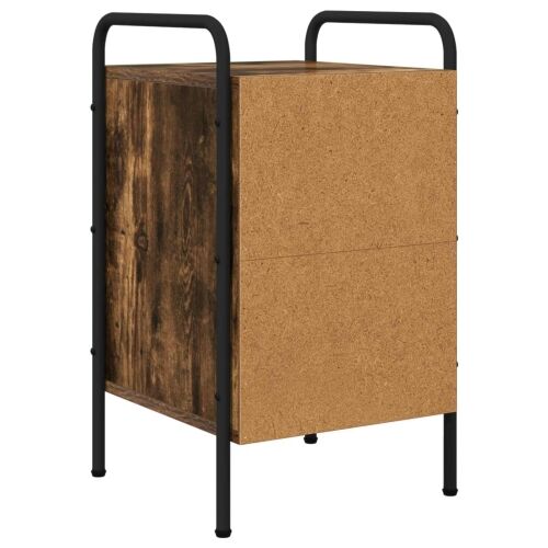 Noćni ormar Dimljeni hrast 35 x 36,5 x 61 cm Konstruirano drvo - Dimljeni hrast 1 Cijena