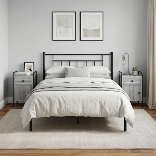 Noćni ormar 2 kom. Siva Sonoma 35 x 36,5 x 61 cm - Siva Sonoma 2 Cijena