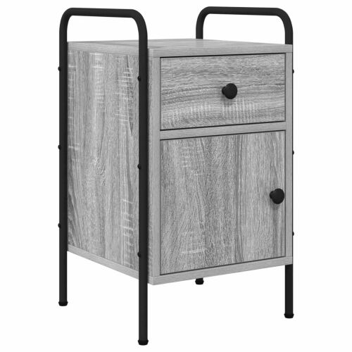 Noćni ormar 2 kom. Siva Sonoma 35 x 36,5 x 61 cm - Siva Sonoma 2 Cijena