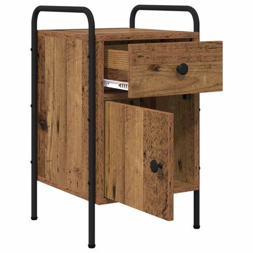Noćni ormar 2 kom. Staro drvo 35 x 36,5 x 61 cm - Staro drvo 2 Cijena