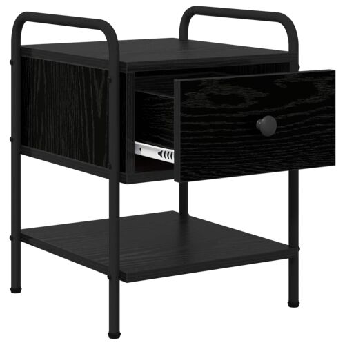 Noćni ormar 2 kom. Crni hrast 35 x 36,5 x 47 cm - Crni hrast 2 Cijena