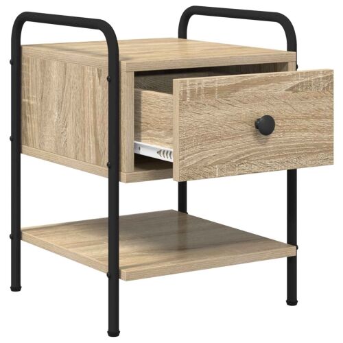 Noćni ormar Hrast sonoma 35 x 36,5 x 47 cm Konstruirano drvo - Hrast sonoma 1 Cijena