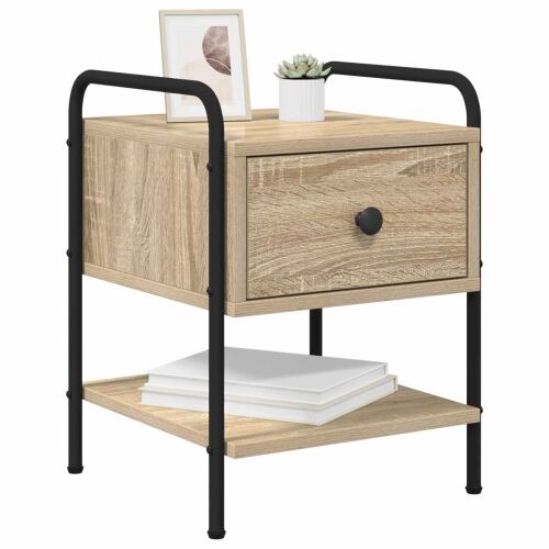 Noćni ormar Hrast sonoma 35 x 36,5 x 47 cm Konstruirano drvo - Hrast sonoma 1 Cijena