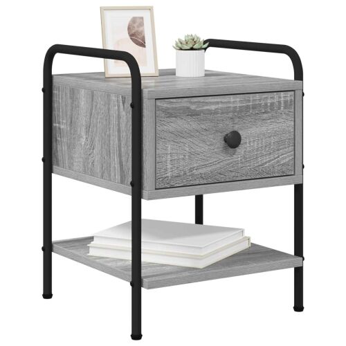 Noćni ormar 2 kom. Siva Sonoma 35 x 36,5 x 47 cm - Siva Sonoma 2 Cijena