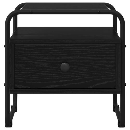 Noćni ormar Crni hrast 40 x 39,5 x 40 cm Konstruirano drvo - Crni hrast 1 Cijena