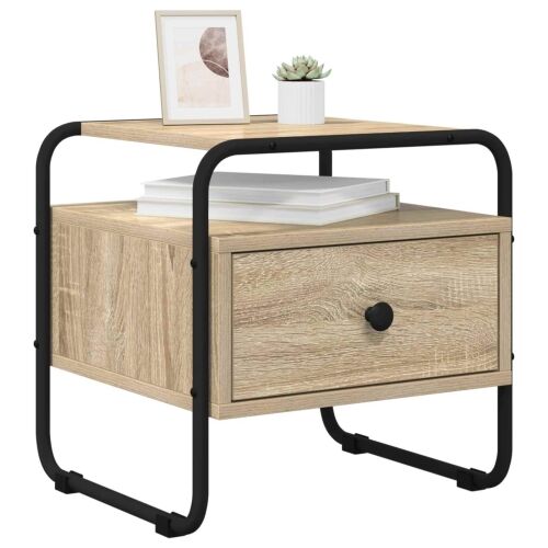 Noćni ormar Hrast sonoma 40 x 39,5 x 40 cm Konstruirano drvo - Hrast sonoma 1 Cijena