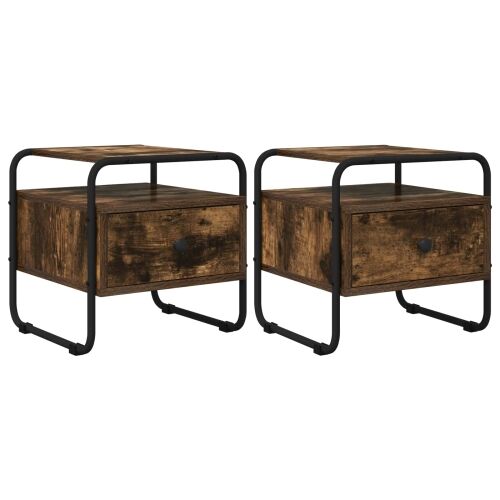 Noćni ormar 2 kom. Dimljeni hrast 40 x 39,5 x 40 cm - Dimljeni hrast 2 Cijena