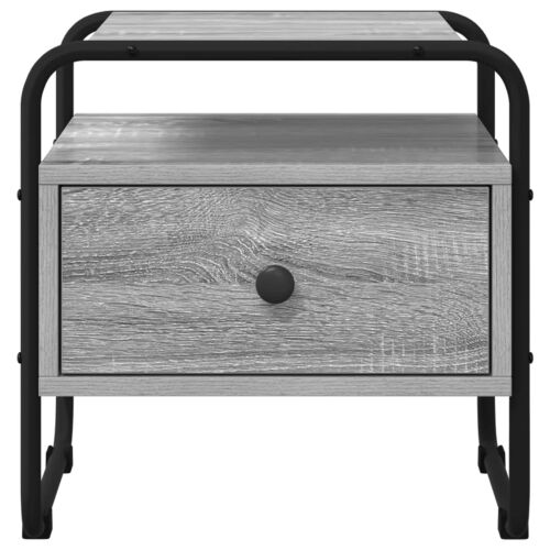 Noćni ormar Siva Sonoma 40 x 39,5 x 40 cm Konstruirano drvo - Siva Sonoma 1 Cijena