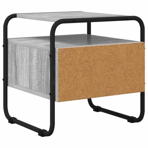 Noćni ormar Siva Sonoma 40 x 39,5 x 40 cm Konstruirano drvo - Siva Sonoma 1 Cijena