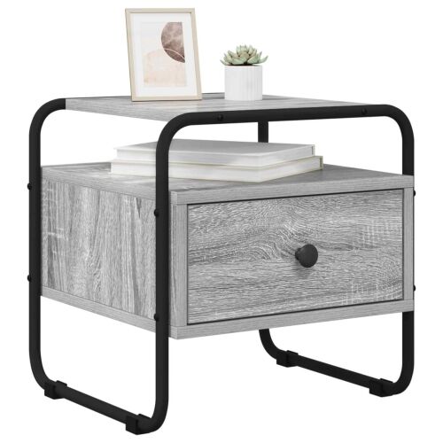 Noćni ormar 2 kom. Siva Sonoma 40 x 39,5 x 40 cm - Siva Sonoma 2 Cijena