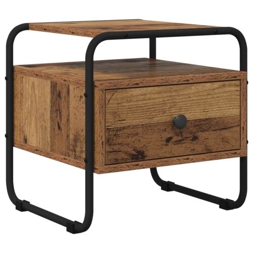 Noćni ormar Staro drvo 40 x 39,5 x 40 cm Konstruirano drvo - Staro drvo 1 Cijena