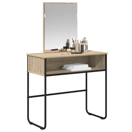 Toaletni stol Hrast sonoma 81 x 40 x 131 cm Konstruirano drvo - Hrast sonoma Cijena