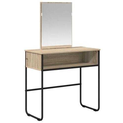 Toaletni stol Hrast sonoma 81 x 40 x 131 cm Konstruirano drvo - Hrast sonoma Cijena