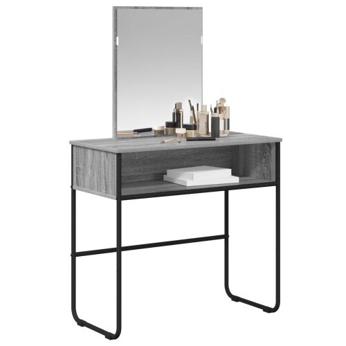 Toaletni stol Siva Sonoma 81 x 40 x 131 cm Konstruirano drvo - Siva Sonoma Cijena