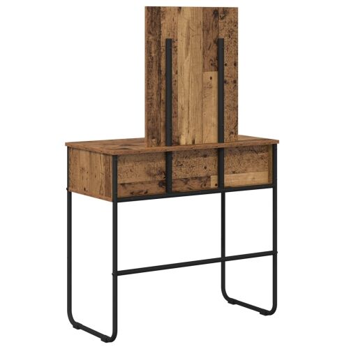 Toaletni stol Staro drvo 81 x 40 x 131 cm Konstruirano drvo - Staro drvo Cijena