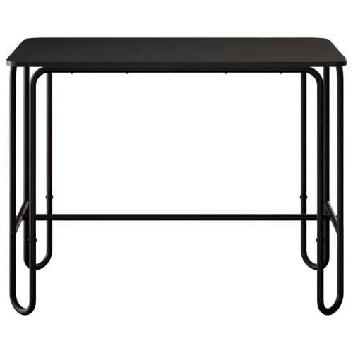 Stol za objedovanje 100 x 50 x 75 cm Konstruirano drvo Crna - Crna Cijena
