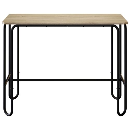 Stol za objedovanje 100 x 50 x 75 cm Konstruirano drvo - Hrast sonoma Cijena