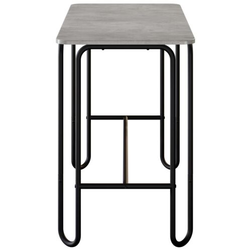 Stol za objedovanje 100 x 50 x 75 cm Konstruirano drvo - Betonska siva Cijena
