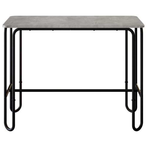 Stol za objedovanje 100 x 50 x 75 cm Konstruirano drvo - Betonska siva Cijena