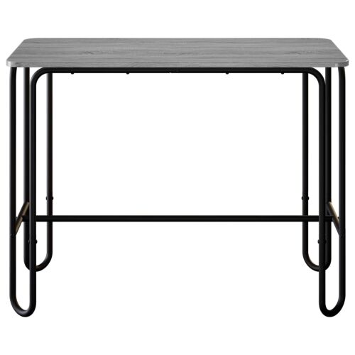 Stol za objedovanje 100 x 50 x 75 cm Konstruirano drvo - Siva Sonoma Cijena