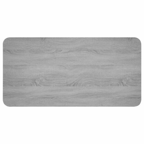 Stol za objedovanje 100 x 50 x 75 cm Konstruirano drvo - Siva Sonoma Cijena
