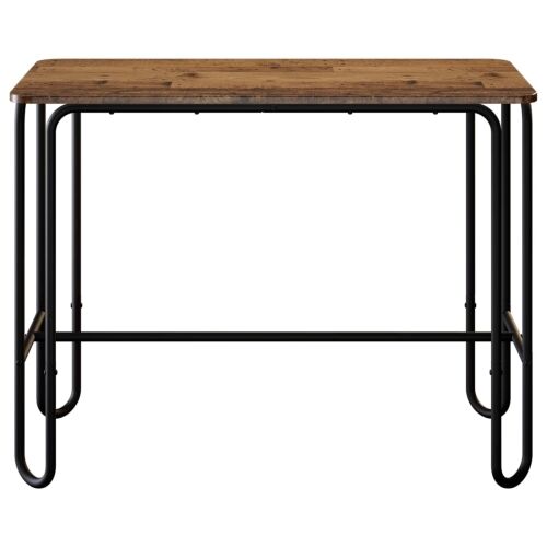 Stol za objedovanje 100 x 50 x 75 cm Konstruirano drvo - Staro drvo Cijena