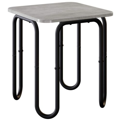 Stolić za kavu Betonska siva 40 x 40 x 45 cm Konstruirano drvo - Betonska siva 40 x 40 x 45 cm Cijena