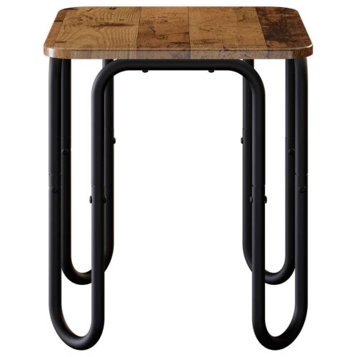 Stolić za kavu Staro drvo 40 x 40 x 45 cm Konstruirano drvo - Staro drvo 40 x 40 x 45 cm Cijena