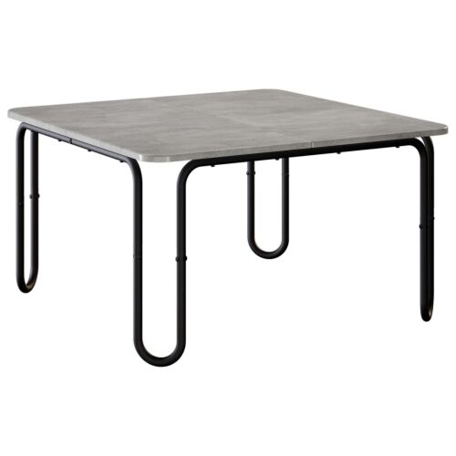 Stolić za kavu Betonska siva 59 x 59 x 45 cm Konstruirano drvo - Betonska siva 59 x 59 x 45 cm Cijena