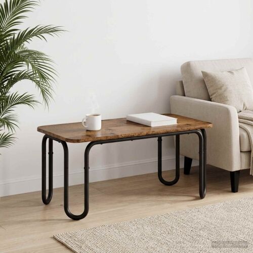 Stolić za kavu Staro drvo 100 x 50 x 45 cm Konstruirano drvo - Staro drvo 100 x 50 x 45 cm Cijena