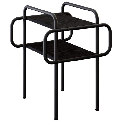 Stolić za kavu Crni hrast 40 x 40 x 51 cm Konstruirano drvo - Crni hrast 40 x 40 x 51 cm Cijena