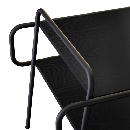 Stolić za kavu Crni hrast 40 x 40 x 51 cm Konstruirano drvo - Crni hrast 40 x 40 x 51 cm Cijena