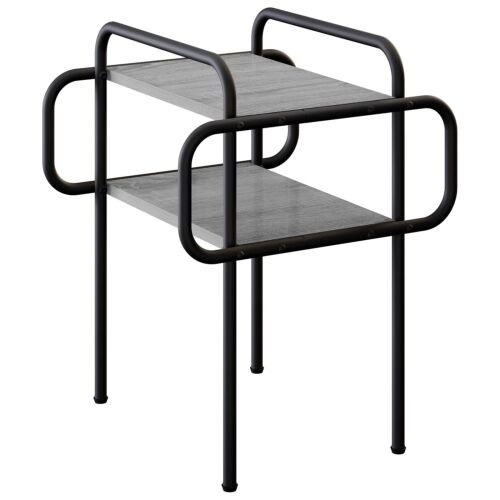 Stolić za kavu Siva Sonoma 40 x 40 x 51 cm Konstruirano drvo - Siva Sonoma 40 x 40 x 51 cm Cijena