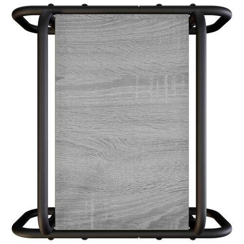 Stolić za kavu Siva Sonoma 40 x 40 x 51 cm Konstruirano drvo - Siva Sonoma 40 x 40 x 51 cm Cijena