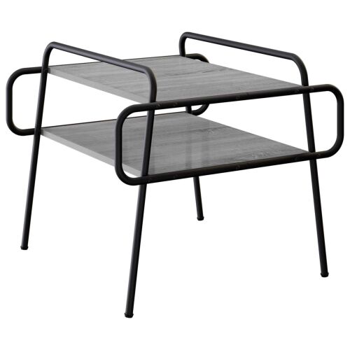 Stolić za kavu Siva Sonoma 50 x 50 x 51 cm Konstruirano drvo - Siva Sonoma 50 x 50 x 51 cm Cijena
