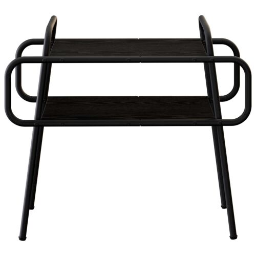 Stolić za kavu Crni hrast 60 x 30 x 51 cm Konstruirano drvo - Crni hrast 60 x 30 x 51 cm Cijena