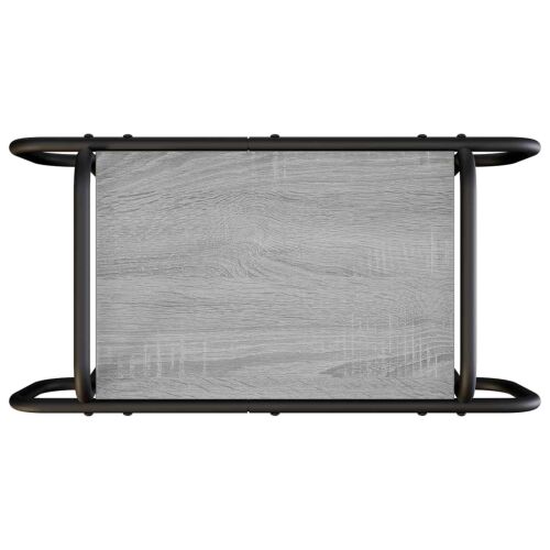 Stolić za kavu Siva Sonoma 60 x 30 x 51 cm Konstruirano drvo - Siva Sonoma 60 x 30 x 51 cm Cijena