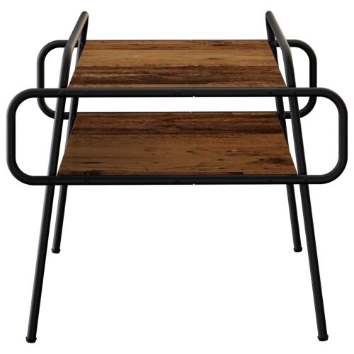Stolić za kavu Staro drvo 60 x 60 x 51 cm Konstruirano drvo - Staro drvo 60 x 60 x 51 cm Cijena