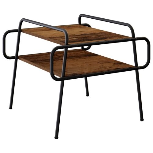 Stolić za kavu Staro drvo 60 x 60 x 51 cm Konstruirano drvo - Staro drvo 60 x 60 x 51 cm Cijena