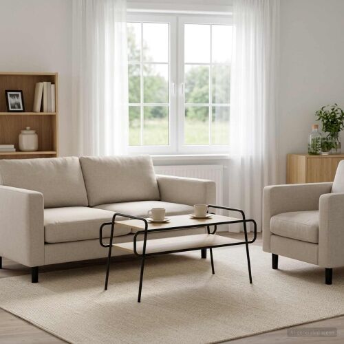Stolić za kavu Hrast sonoma 100 x 50 x 51 cm Konstruirano drvo - Hrast sonoma 100 x 50 x 51 cm Cijena