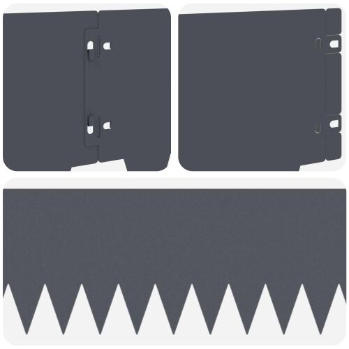 Ograda oko Travnjaka 20 kom. 103 x 20 cm Čelik Antracit - Antracit 20 20 cm Cijena