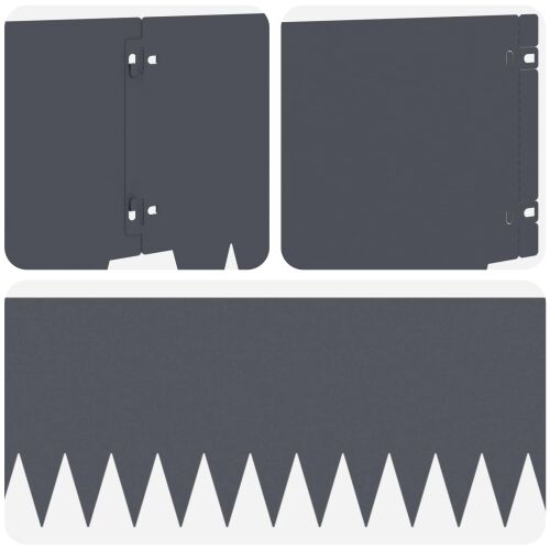Ograda oko Travnjaka 20 kom. 103 x 25 cm Čelik Antracit - Antracit 20 25 cm Cijena