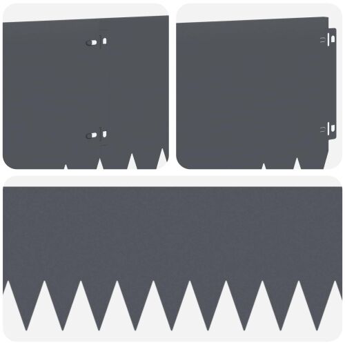 Ograda oko Travnjaka 20 kom. 103 x 25 cm Čelik Antracit - Antracit 20 25 cm Cijena