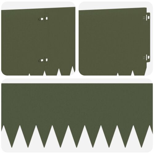 Ograda oko Travnjaka 20 kom. 103 x 25 cm Čelik Maslinastozelena - Maslinastozelena 20 25 cm Cijena