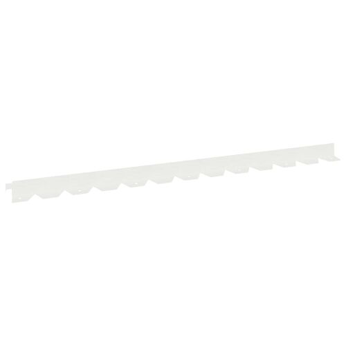 Ograda oko Travnjaka 10 kom. 102 x 4 x 4 cm Čelik Bijela - Bijela 10 4 cm Cijena